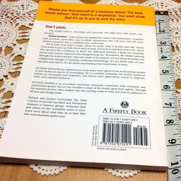 Parties and Entertaining , Clueless About Wine, guide to the basics - Picture 2 of 5